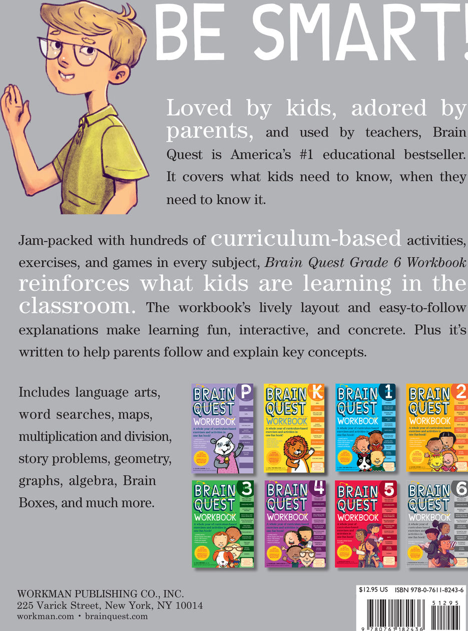 الصورة المصغرة: BRAIN QUEST WORKBOOK: GRADE 6