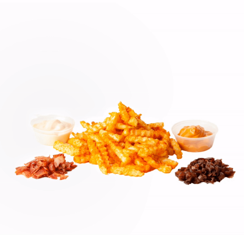 bacon loaded fries