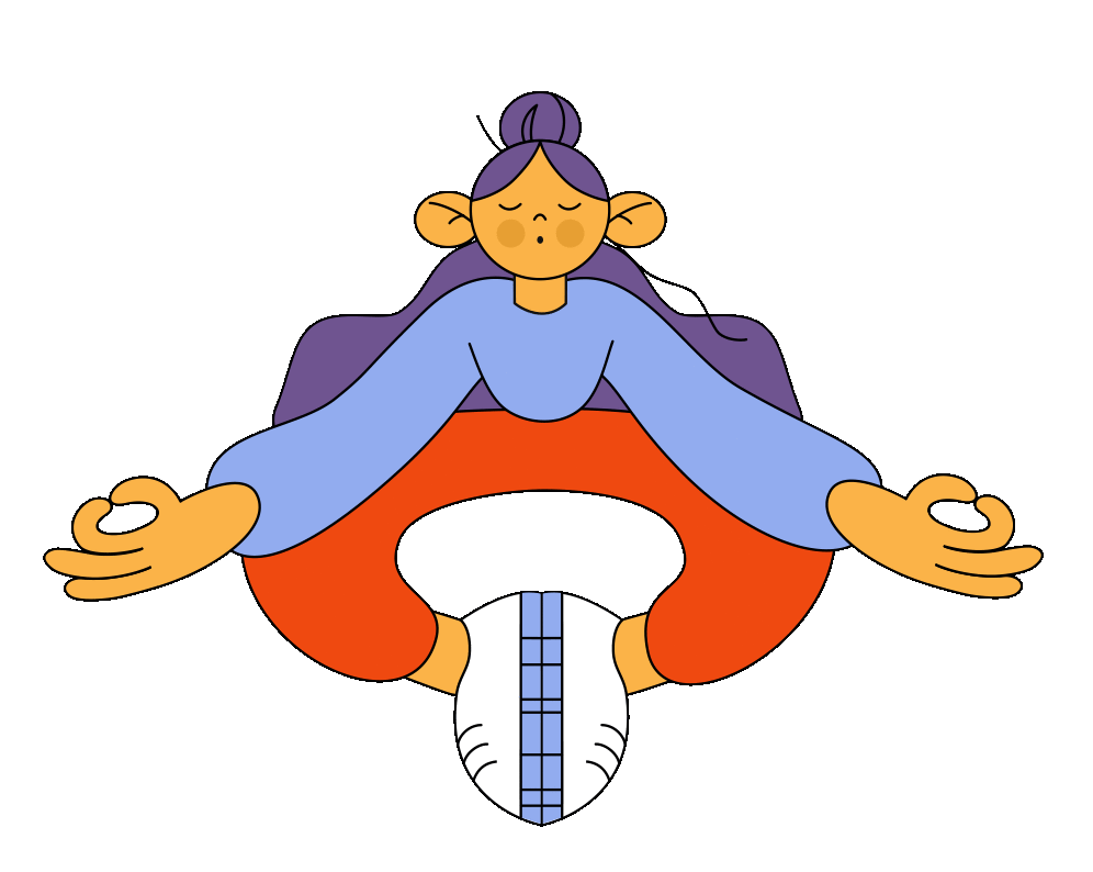 woman relaxing