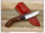 Sculpted Black Walnut Drop Point