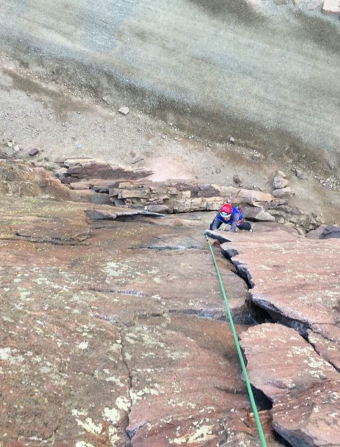 Whitney Vestal is one of the owners of Golden Mountain Guides