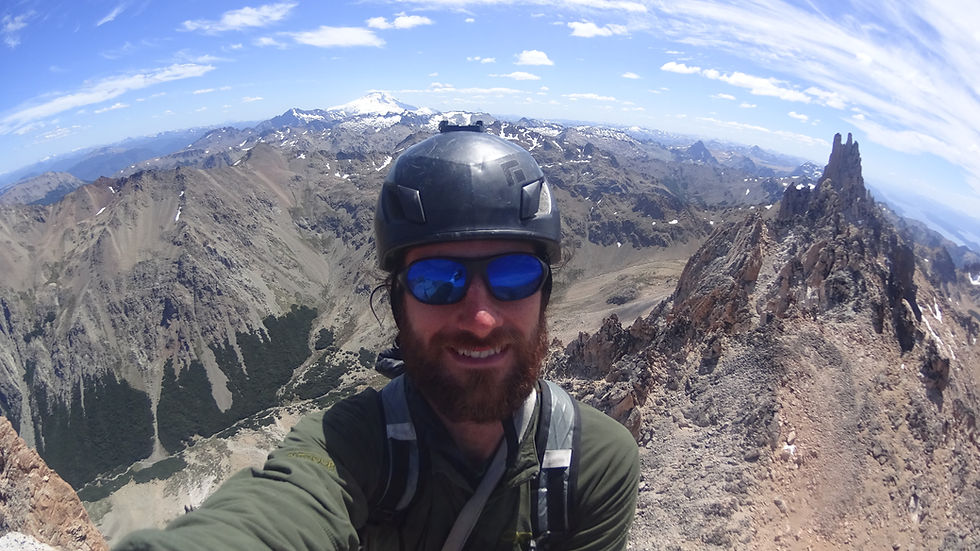 Training to become a Rock Climbing Guide