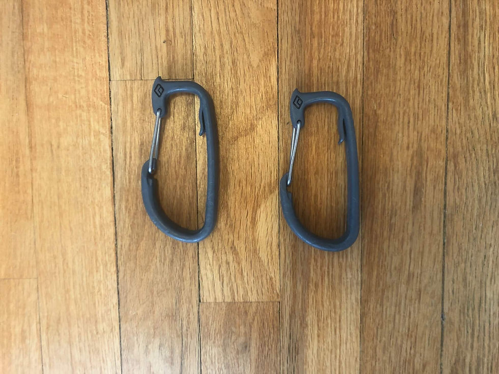 Ice clipper carabiners