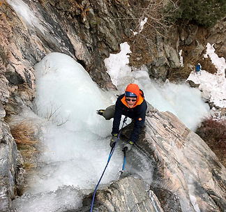 Clear Creek Canyon ice climbing trips