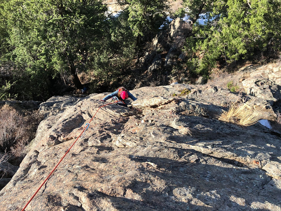 Tiers of Zion rock climbing