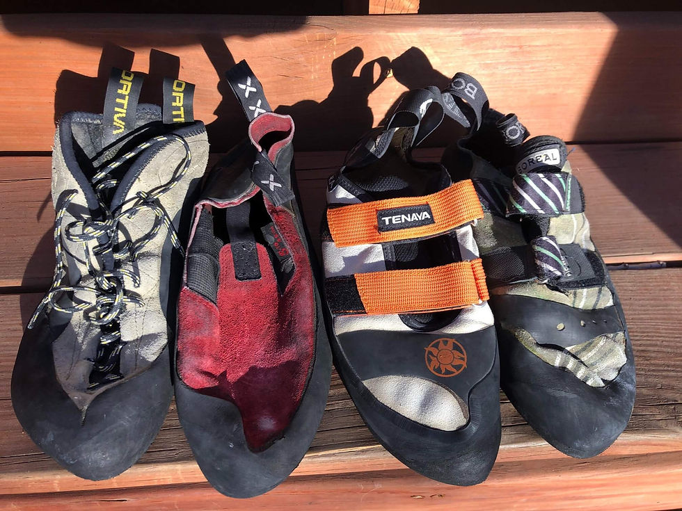 how to choose rock climbing shoes