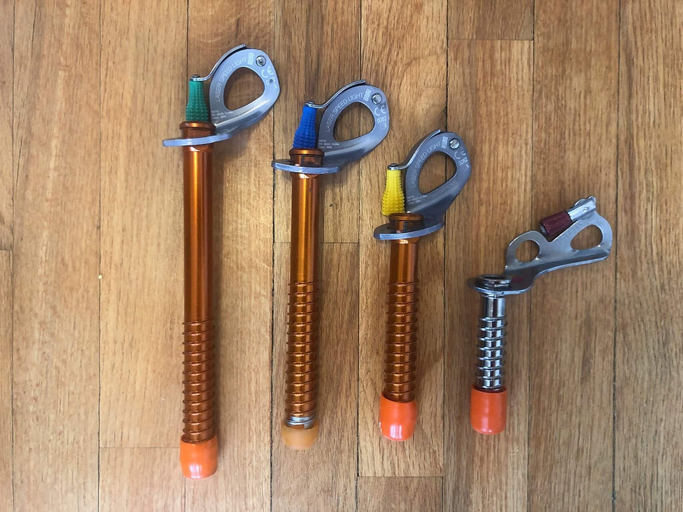 Ice screws for ice climbing