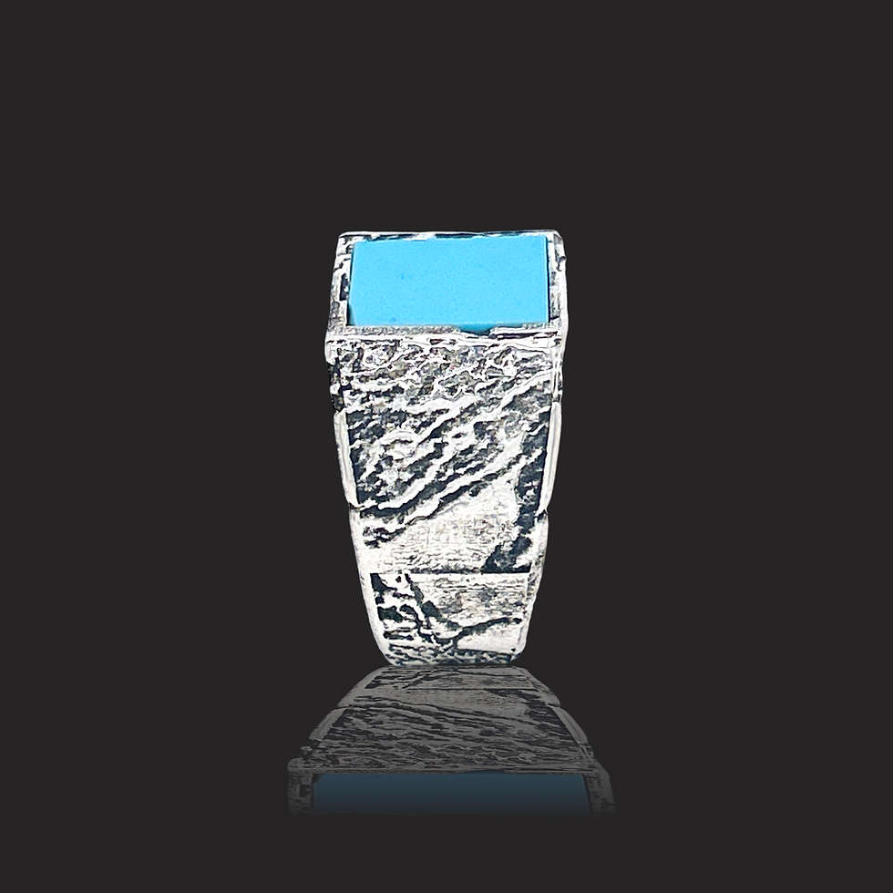 Thumbnail: Square Rock Seal with Blue Stone