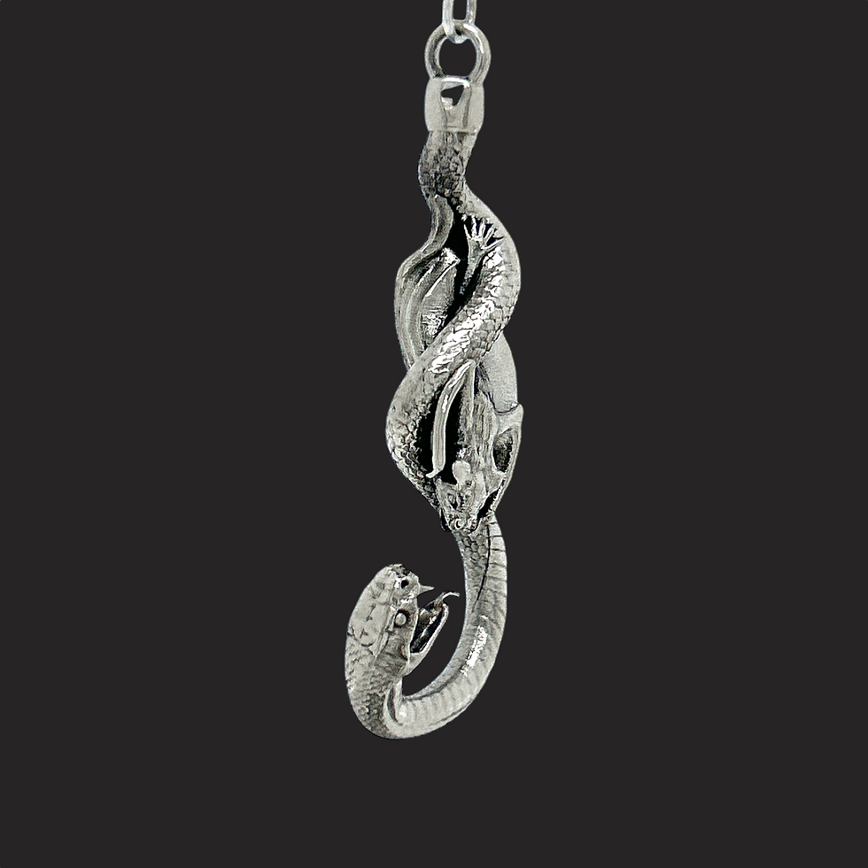 Thumbnail: Necklace with Snake and Bat