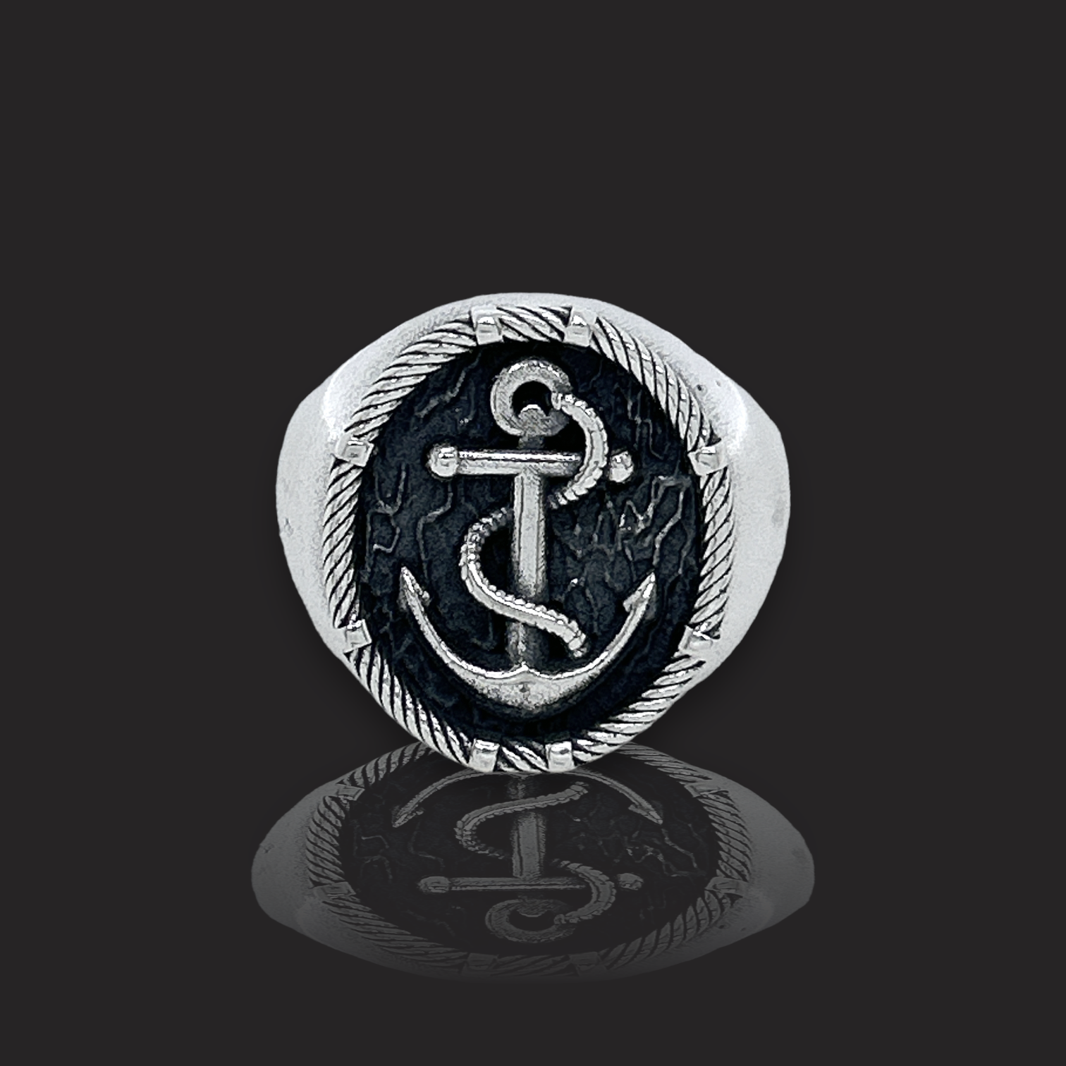 Anello Mare con Ancora