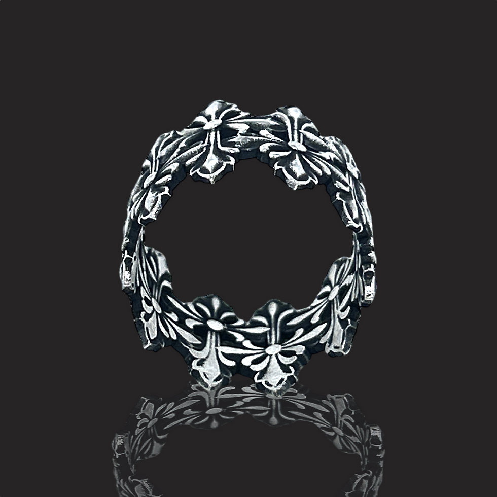 Miniatura: Fascia Croce Nera Twist