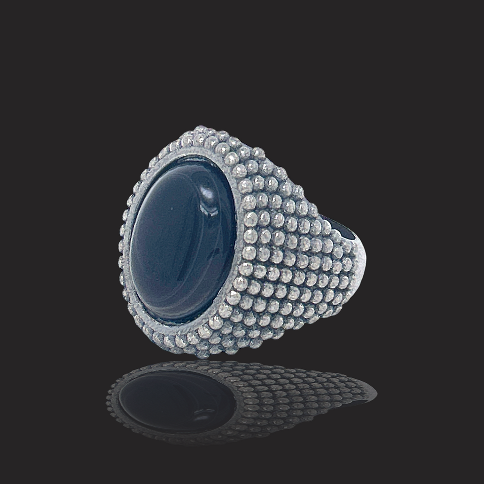 Miniatura: Sigillo con Sfere e Pietra Nera