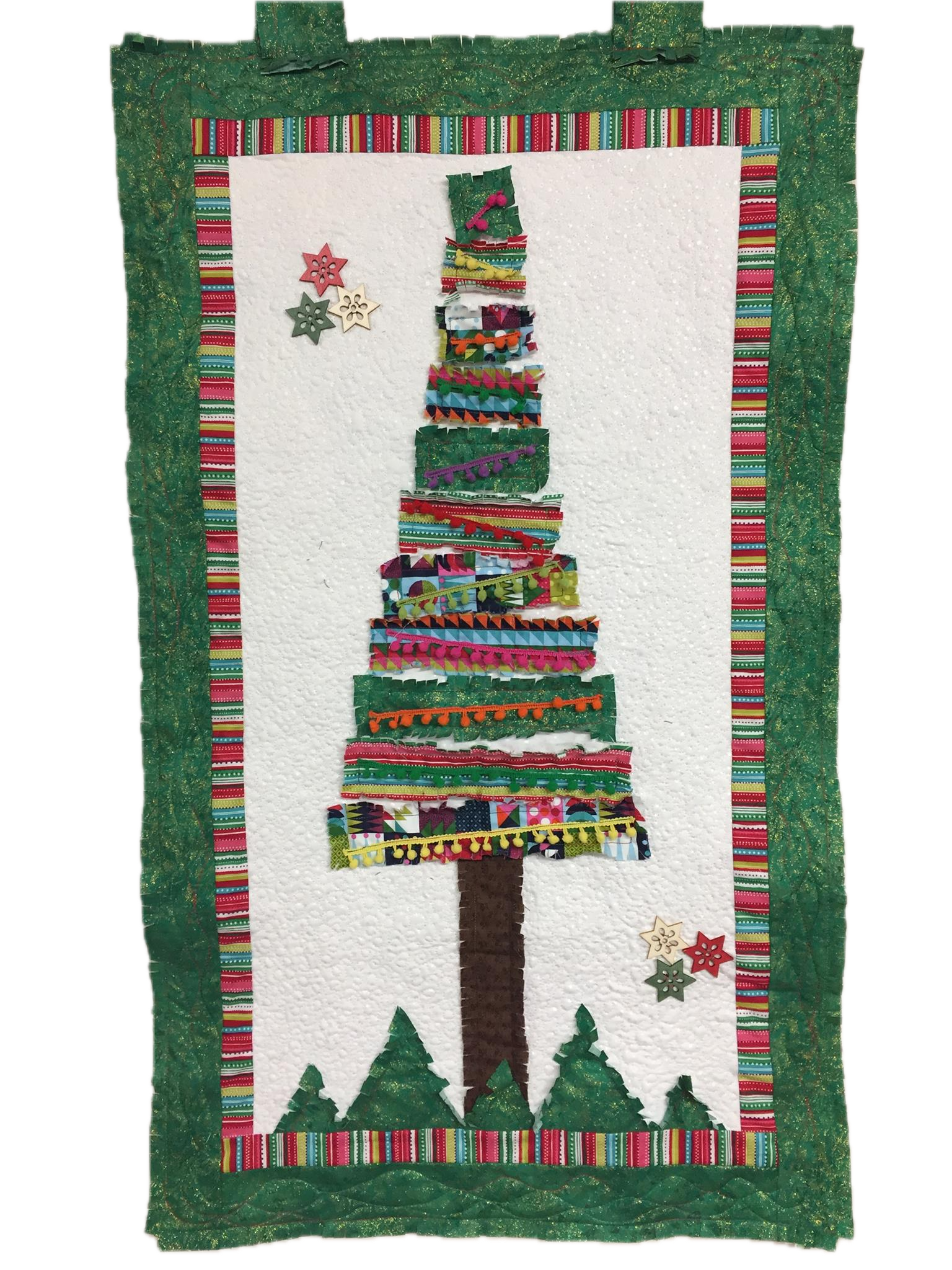 Christmas Tree Ruffle Pattern - Physical