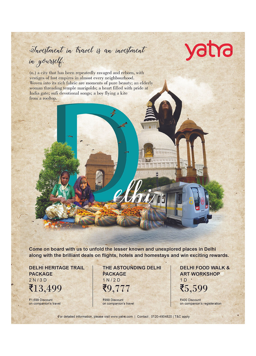 Yatra Press Ad