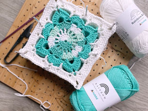 🧶🌿 Willow Granny Square 🧶🌿