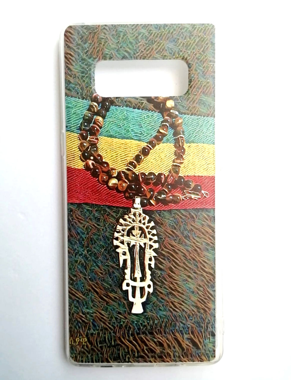 Thumbnail: 3D የተቀረጸ የመስቀል ሐብል የስልክ ሽፋን