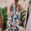Thumbnail: The Freya Pleat Front Smudge Dress - Best Fits Size 16 to 22 - SALE NO RETURN 