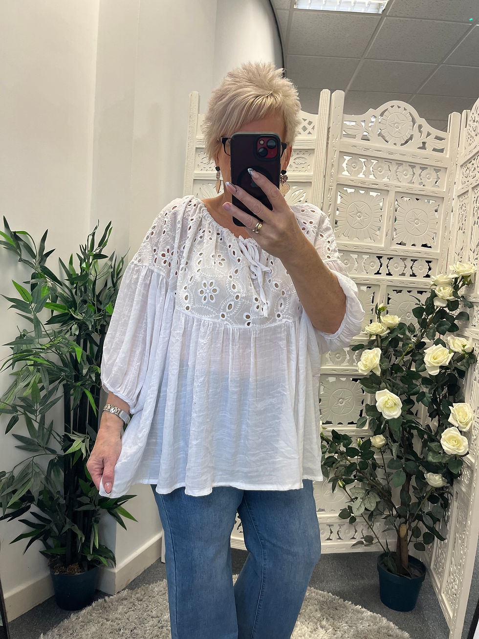 Thumbnail: The Juliette Bardot Tops  - 14 to 20