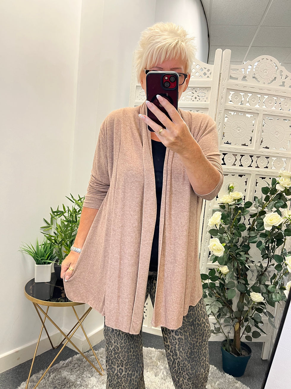 Thumbnail: The Roxy Midi Cardigans - Free Size - 10 to 20
