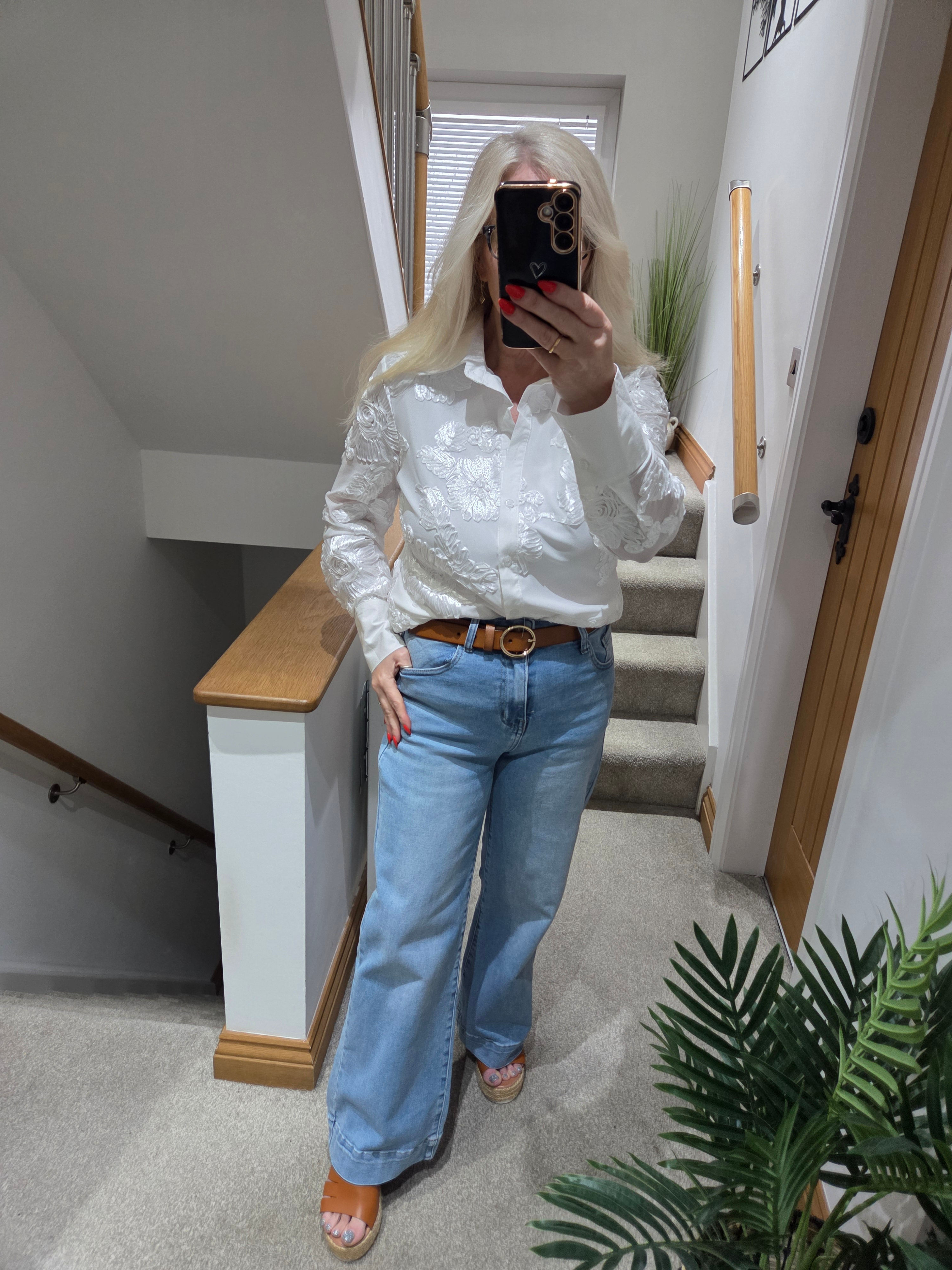 The Floral Ribbon Shirts - SALE NO RETURN