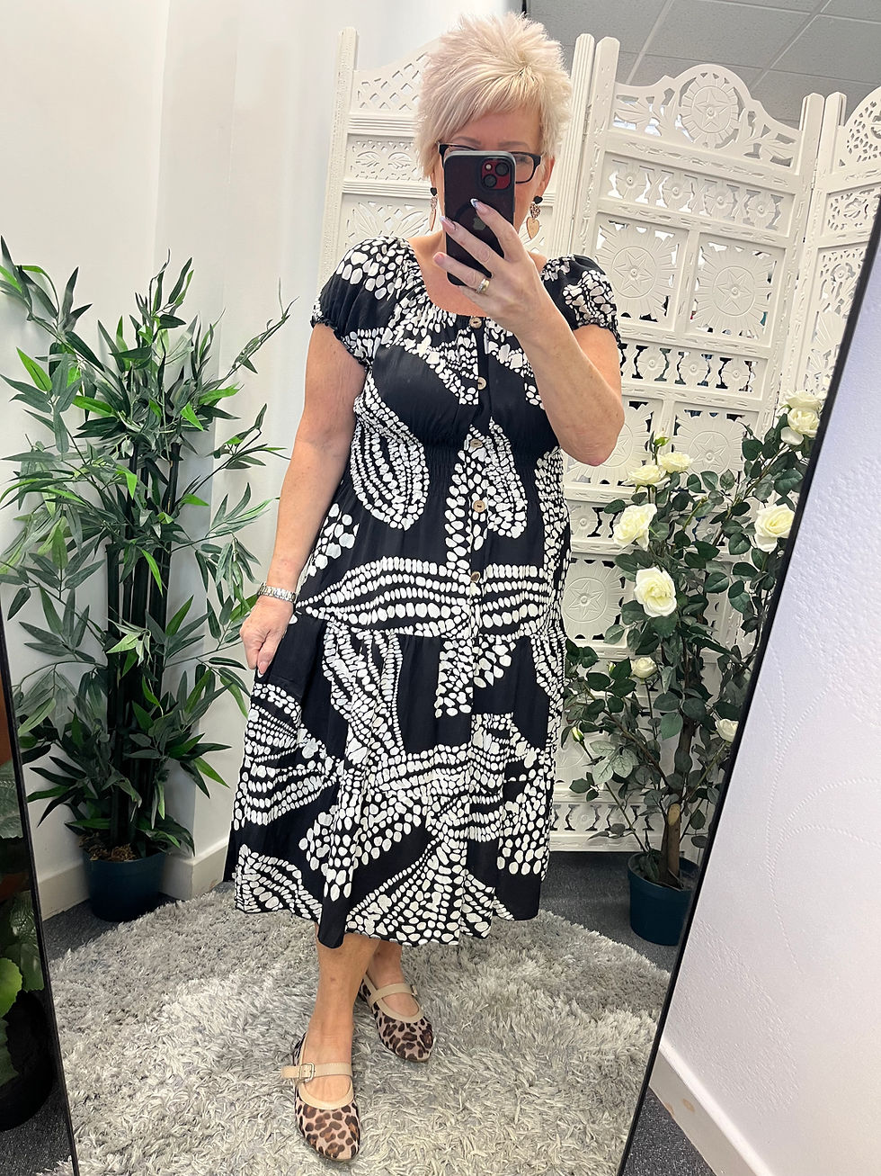 Thumbnail: The Frances Bardot Midi Dresses - 10 to 18