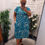 Thumbnail: The Priscilla Pleat Leopard Midi Dress - Best Fits Size 12 to 20