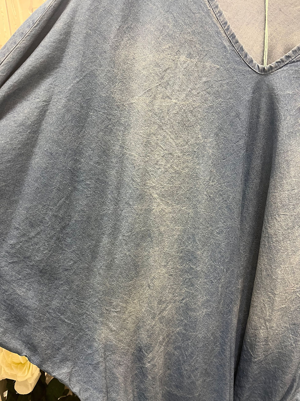 Thumbnail: The Tencel Batwing Tops - 16 to 20 - SALE NO RETURN  - Clearance 