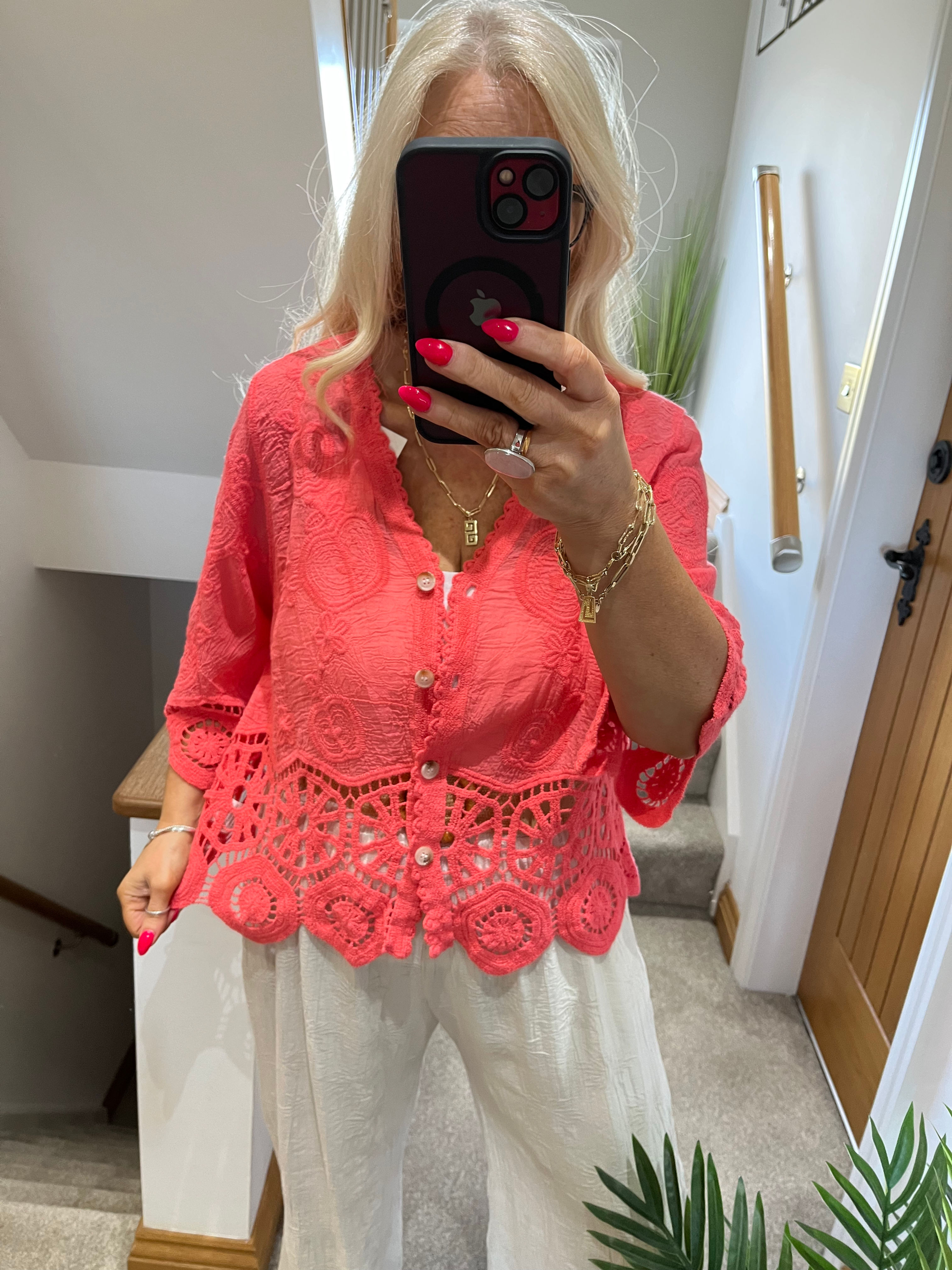 The Apple Blossom Crochet Cardigans - Fits 10 to 14