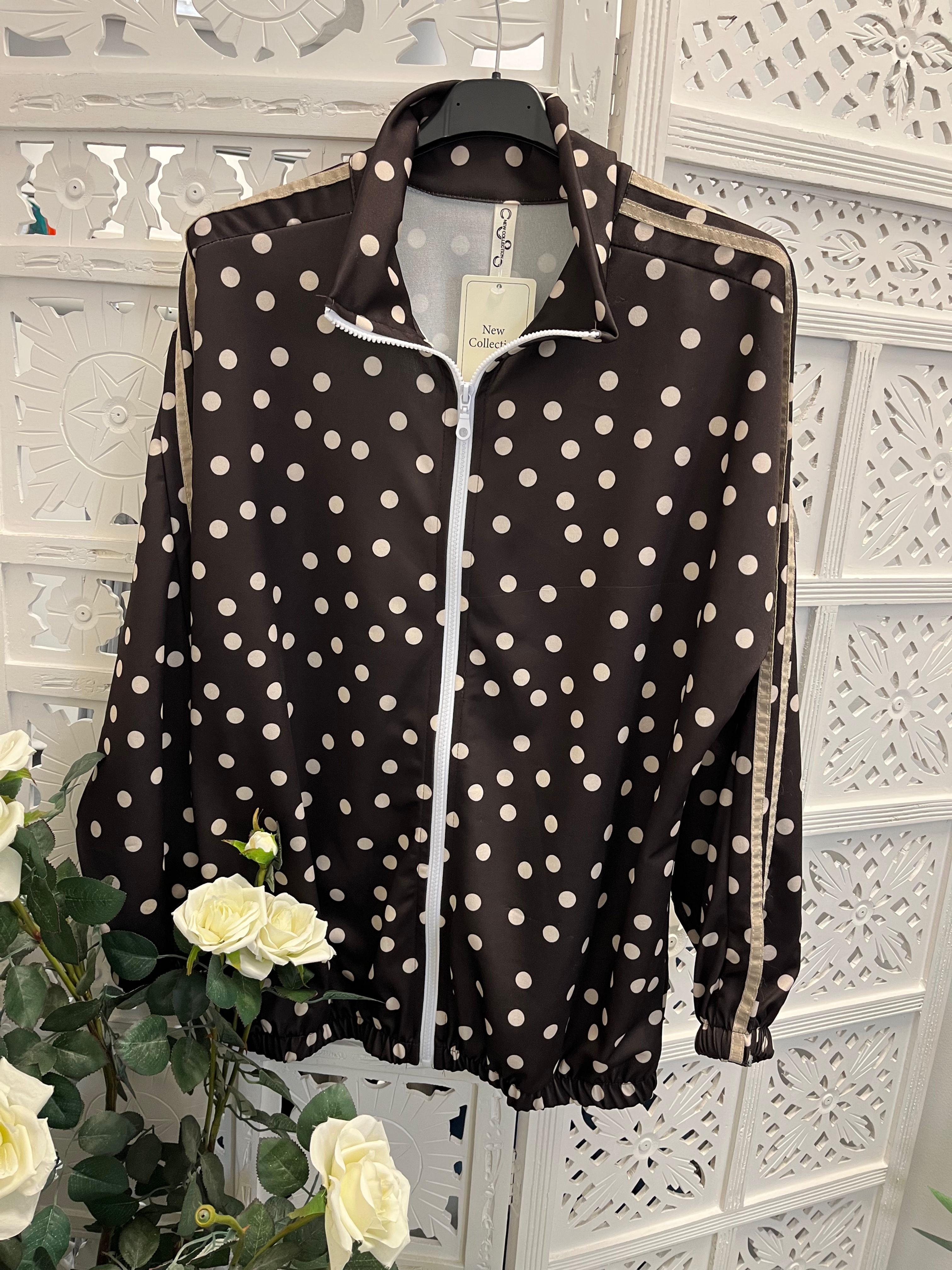 The Polka Dot Jacket - 10 to 16 - SALE NO RETURN