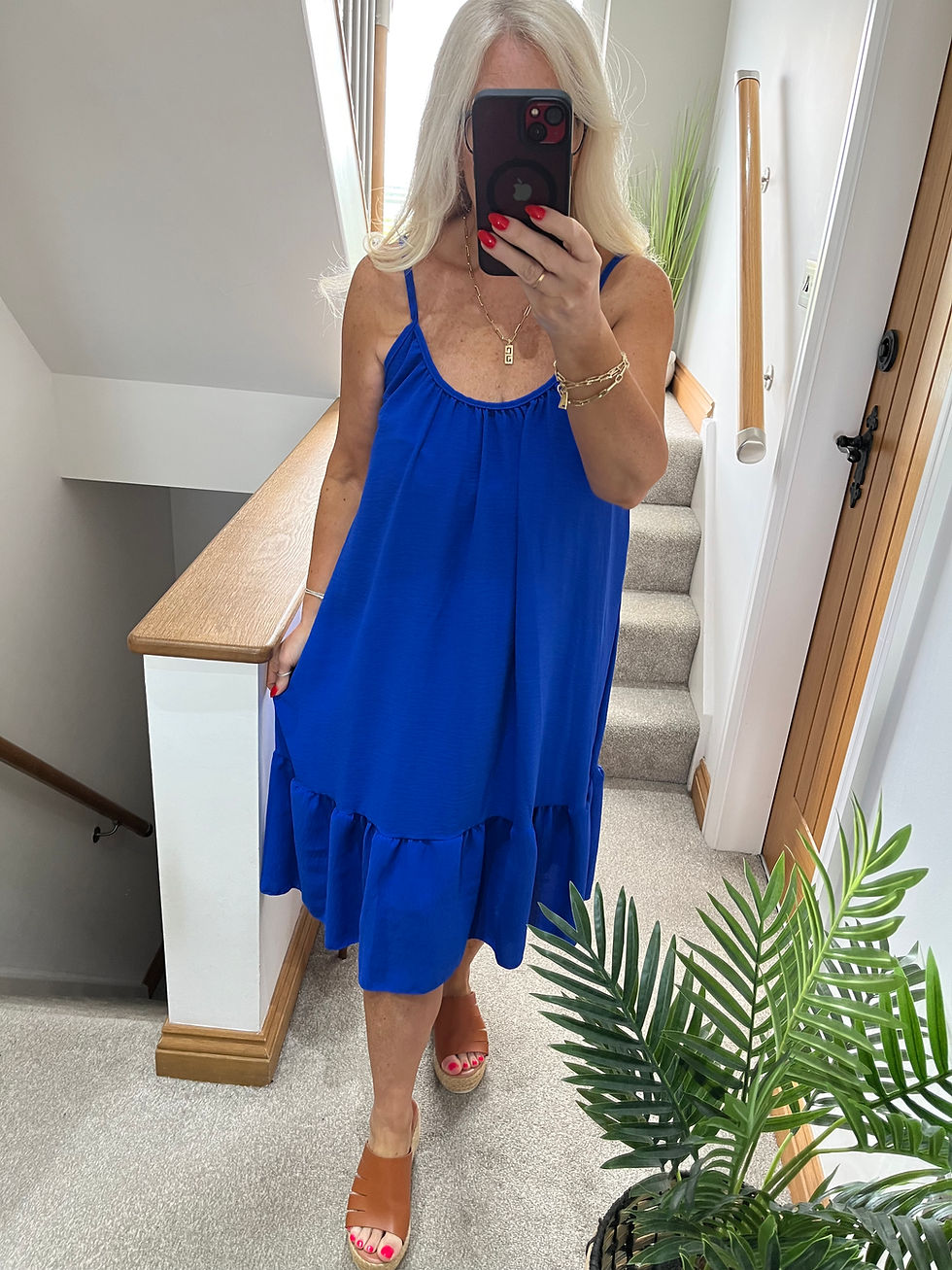 Thumbnail: The Jorja Strappy Sundress - 14 to 18