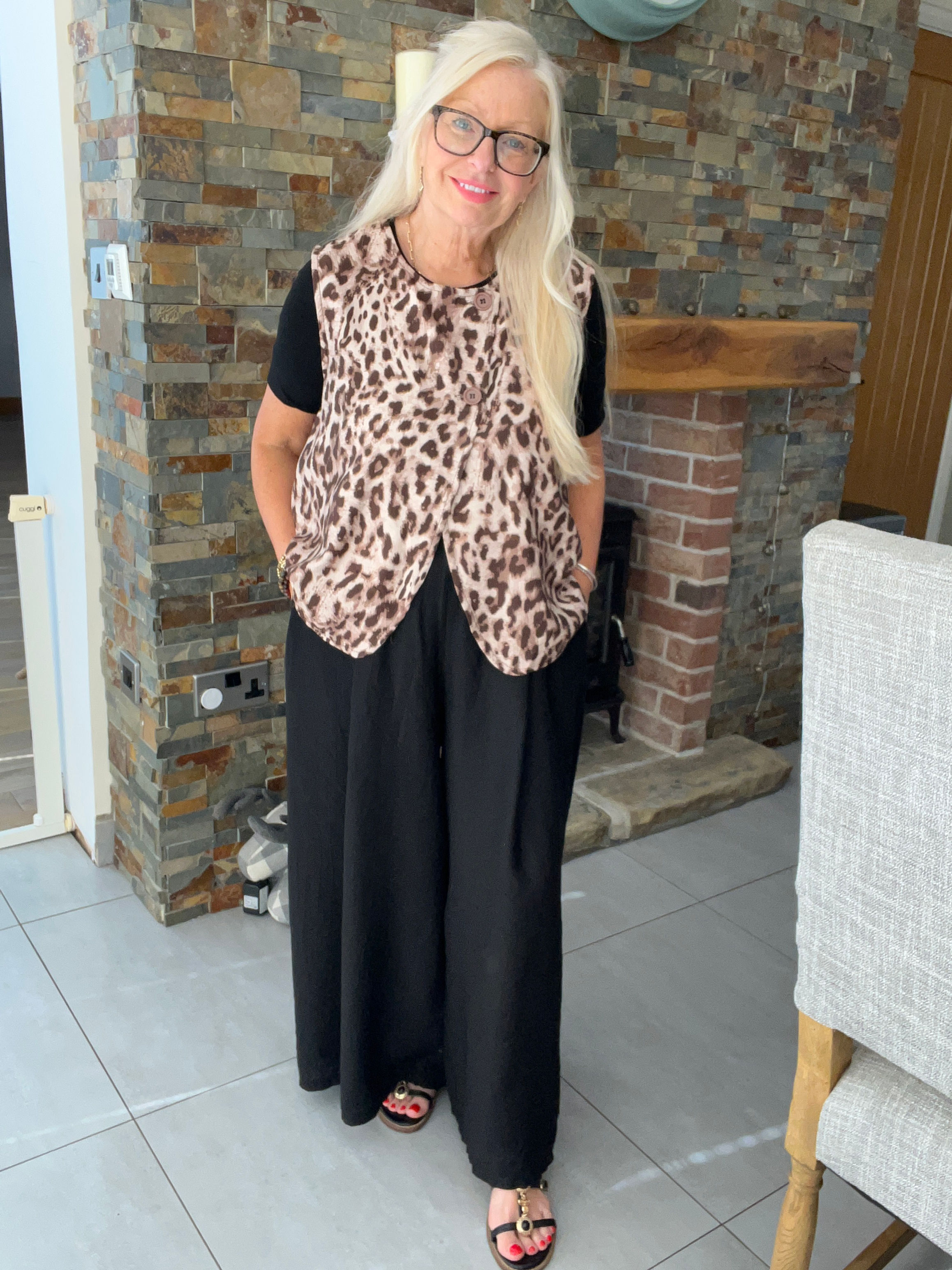 The Smudge Leopard Waistcoat - 8 to 14