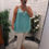 Thumbnail: The Lola Lace Fringe Vests - (PLUS) Best Fits Size 16 to 22