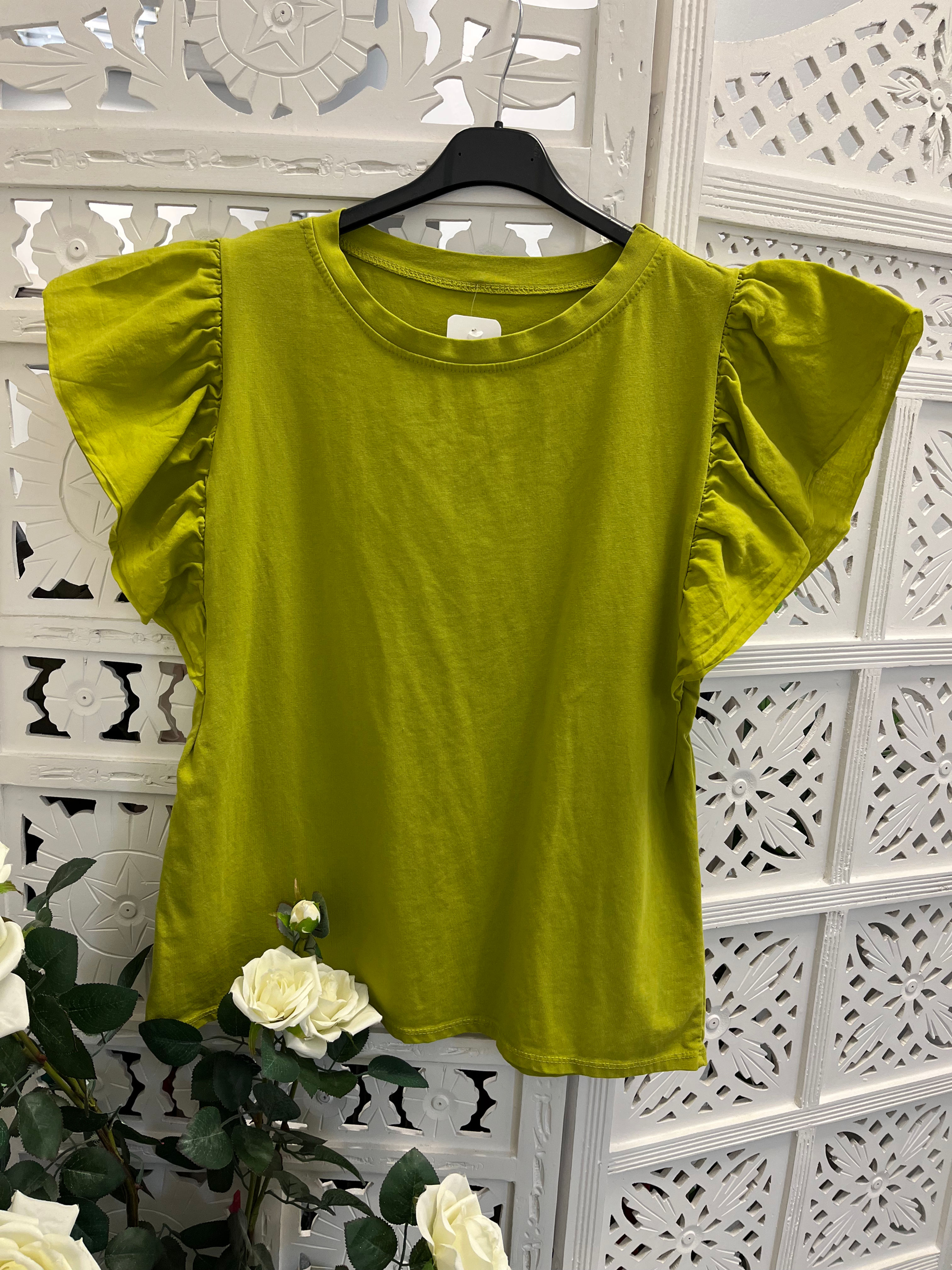 The Peggy Puff Sleeve Tee - 8 to 14 SALE NO RETURN