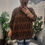 Thumbnail: The Alicia Blouse - Chocolate Leaf - SALE NO RETURN 