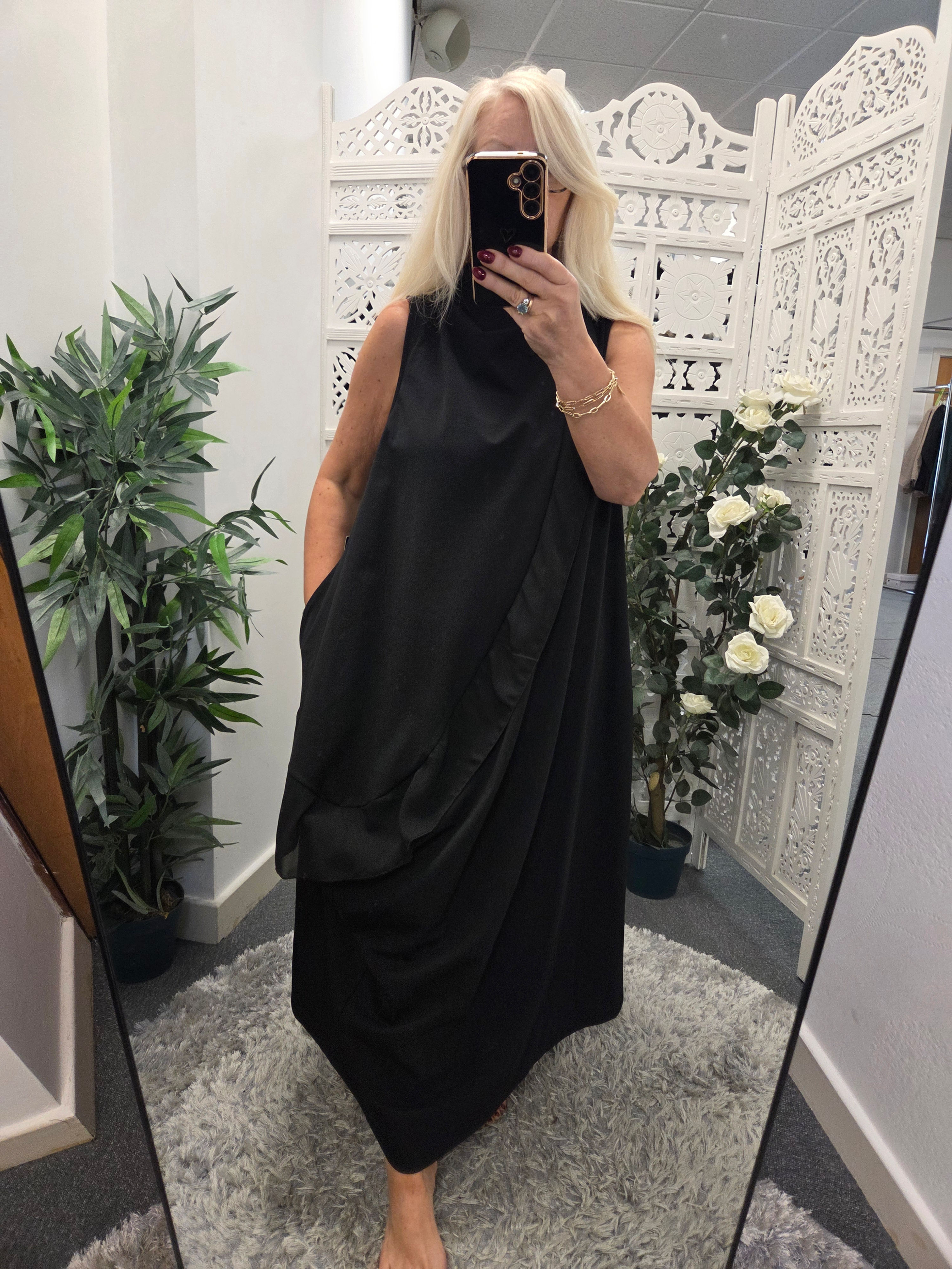 The Urban Culture Scuba Frill Dress - 12 to 20 - SALE NO RETURN