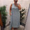 Thumbnail: The Kynance Maxi Dress - 16 to 18/20 - SALE NO RETURN 