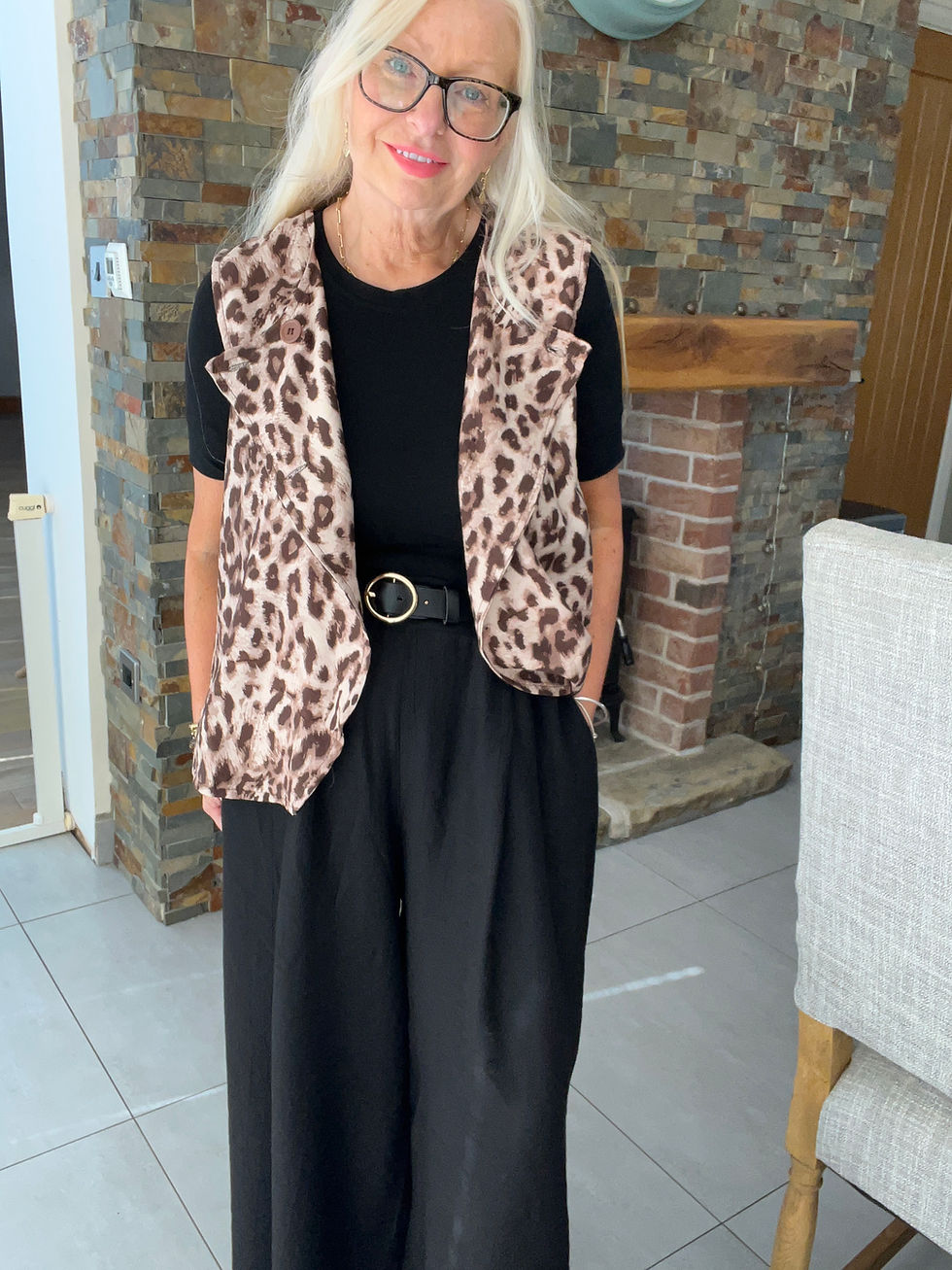 Thumbnail: The Smudge Leopard  Waistcoat - 8 to 14