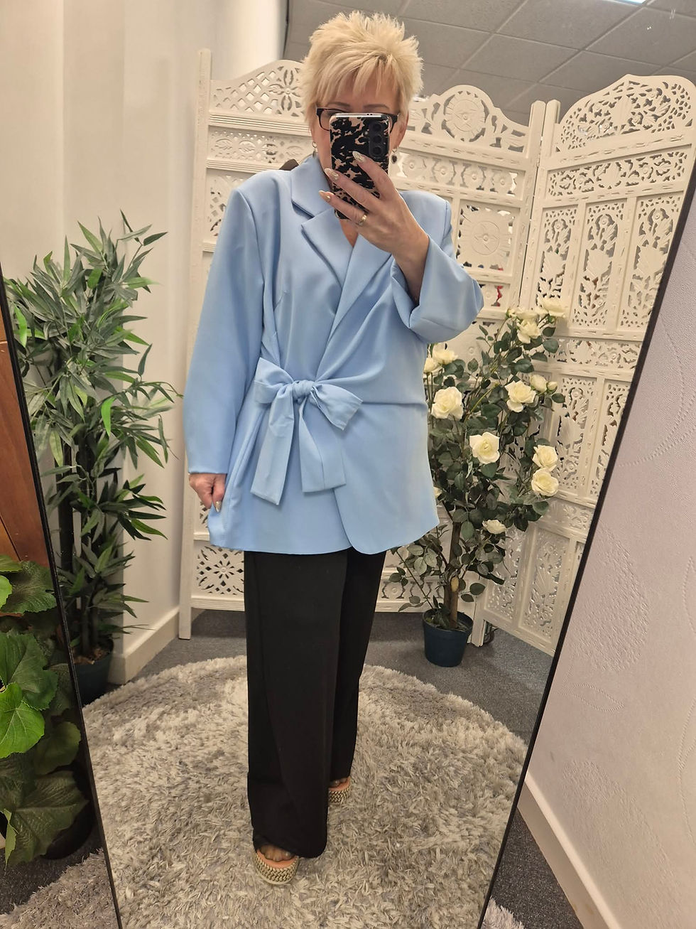 Thumbnail: The Tina Tie Blazers - Size 2 - 18 to 22/24 - SALE NO RETURN 