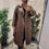Thumbnail: The Faux Leather Trenchcoats - Best Fits Size 16 to 20 - SALE NO RETURN 