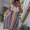Thumbnail: The Luxe Zig Zag Sleeveless Maxi Dress - 12 to 18