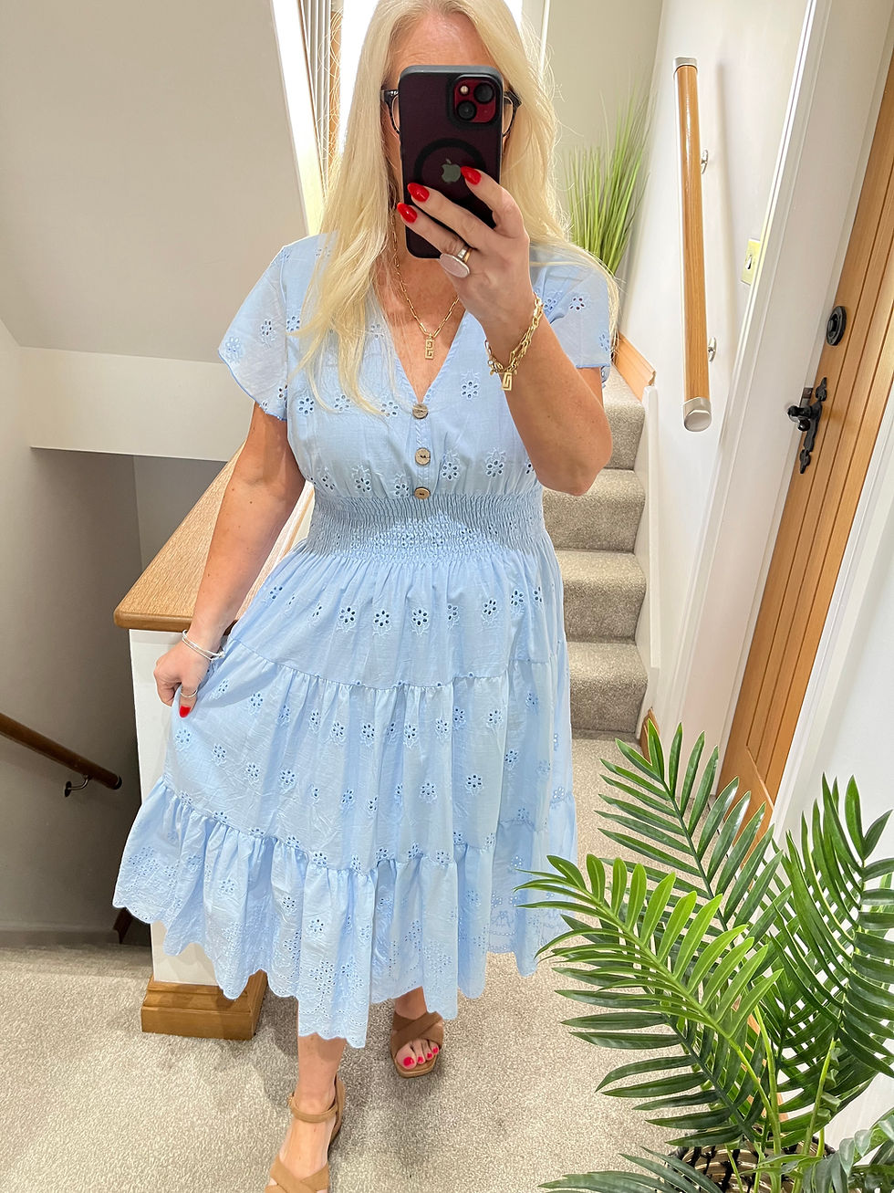 Thumbnail: The Brody Broderie Anglaise Dress 