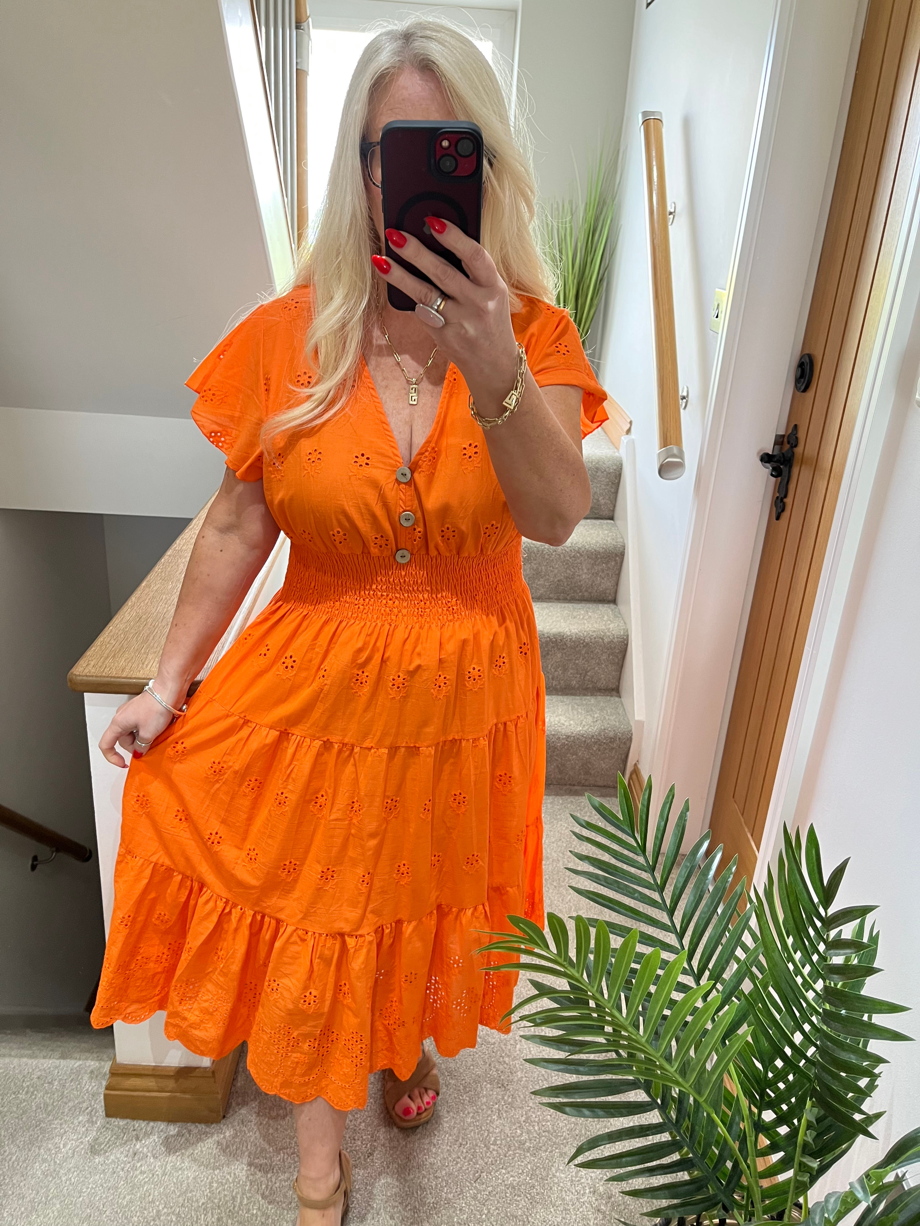 The Brody Broderie Anglaise Dress 