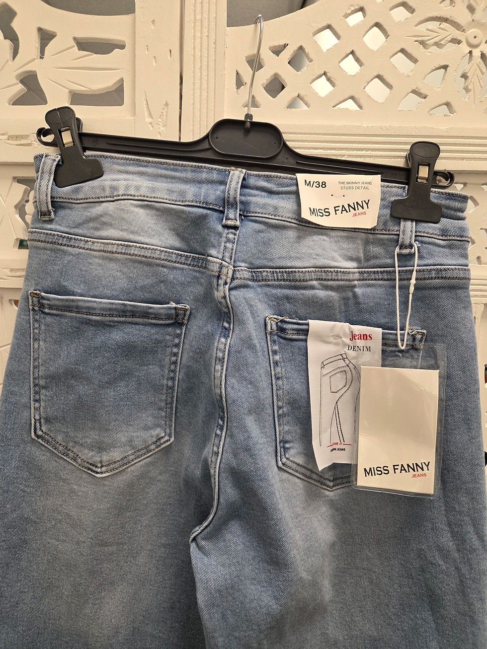 Thumbnail: The Miss F Cropped Wide Leg Jeans - Sized 8 to 16