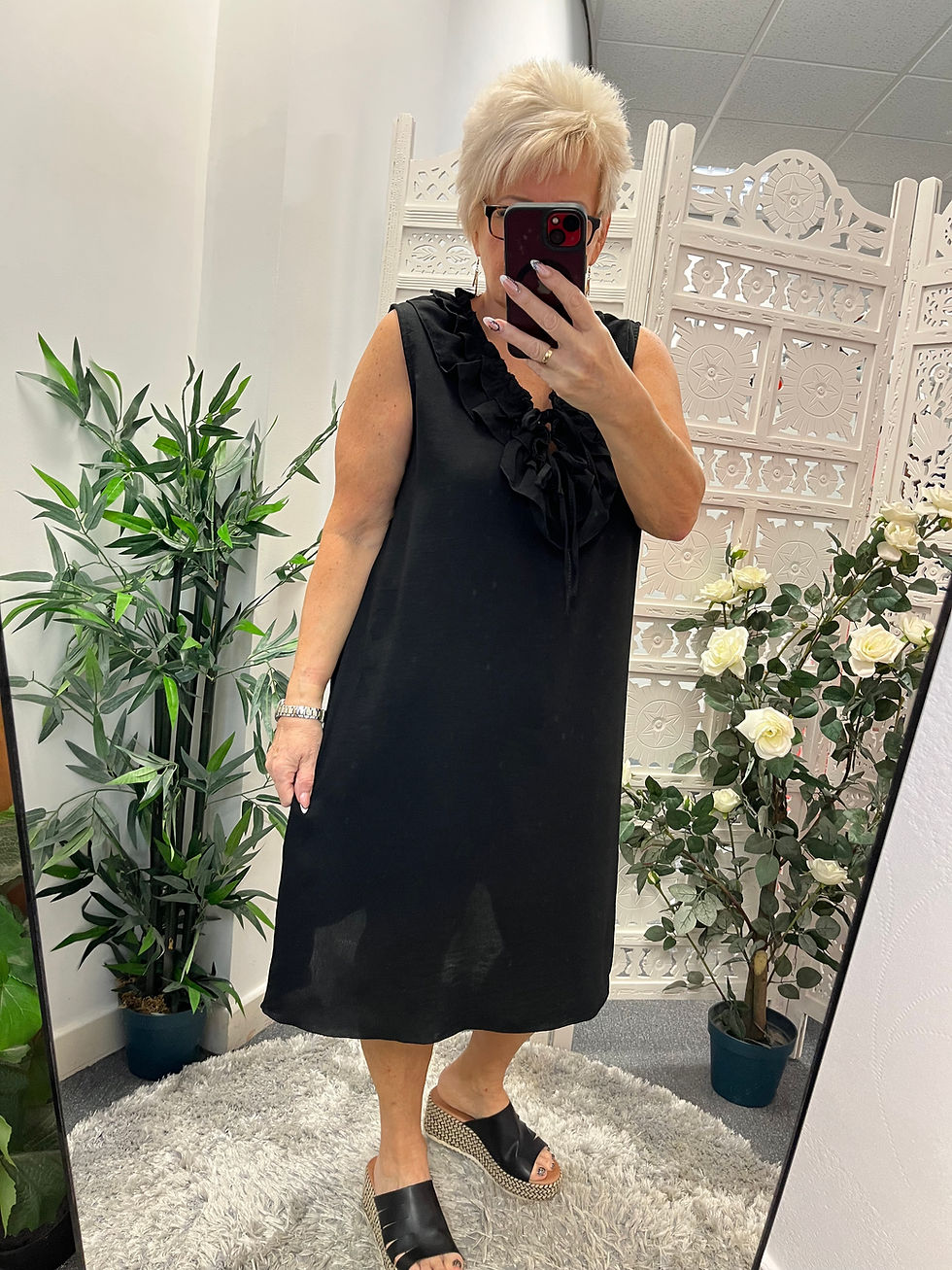 Thumbnail: The Jorja Tie Frill Tunic  - 10 to 16