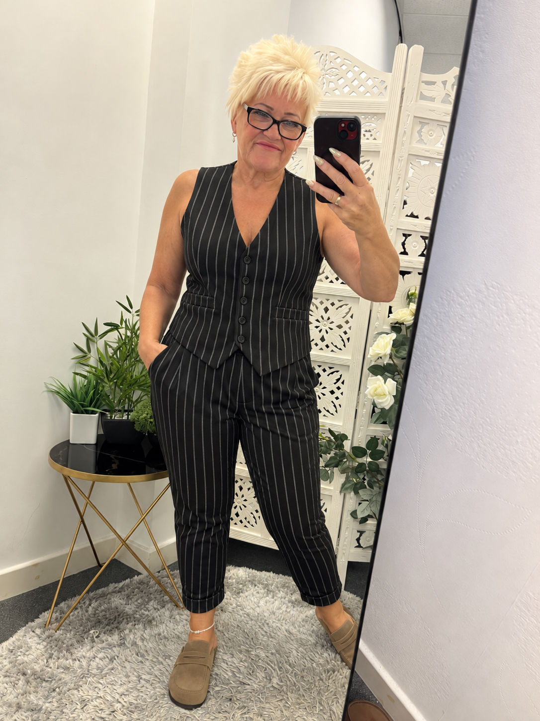 The Pinstripe Tailored Trousers - 14 to 18
