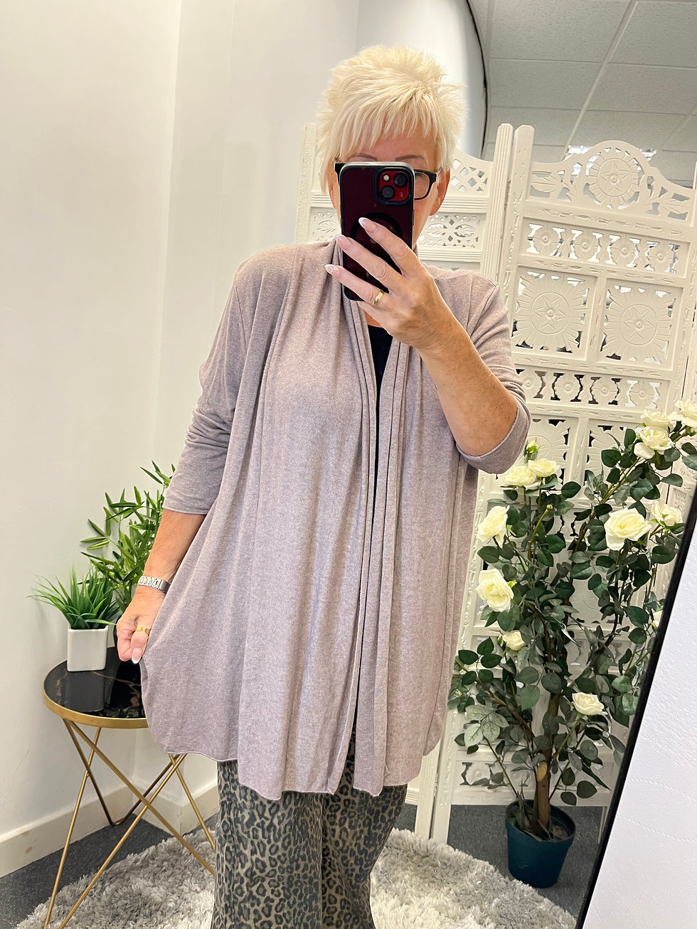 Thumbnail: The Roxy Midi Cardigans - Free Size - 10 to 20
