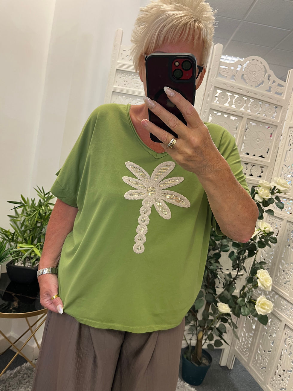 Thumbnail: The Palm Tree Tee - 14 to 20