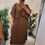 Thumbnail: The Angel Pleat Maxi Dress - Best Fits Size 16 to 22