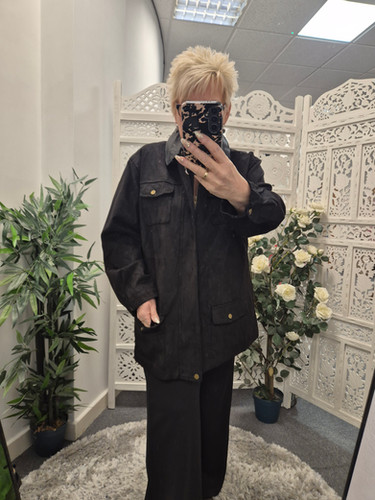 The Cotswold Faux Suede Jackets - Size 2 - Fits 18/20