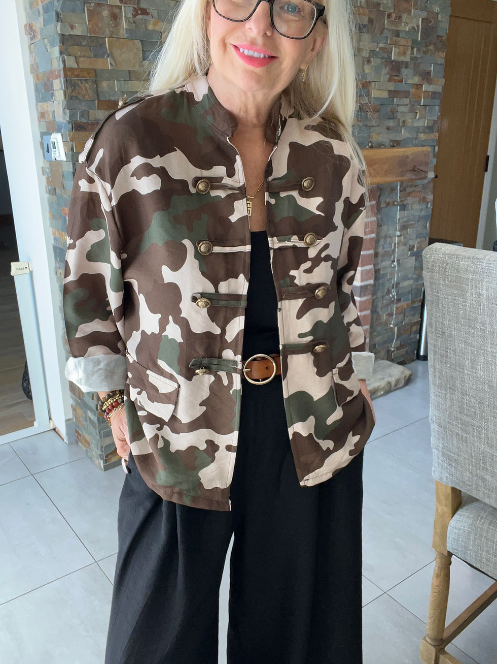 Thumbnail: The Camo Military Button Jackets - 10 to 16